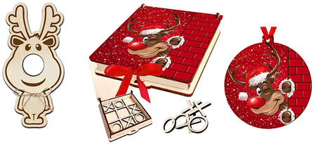 BASKET GIFT SET FOR SANTA'S DAY CHRISTMAS GIFT CHRISTMAS TREE CHRISTMAS BOX