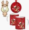BASKET GIFT SET FOR SANTA'S DAY CHRISTMAS GIFT CHRISTMAS TREE CHRISTMAS BOX