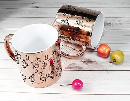 RIDING MUG FOR A RIDER