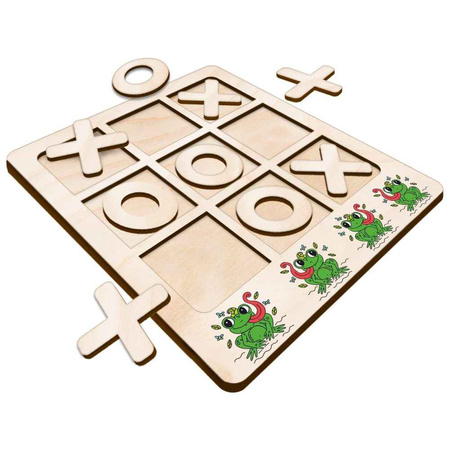 TIC TACK TOE GAME FROG