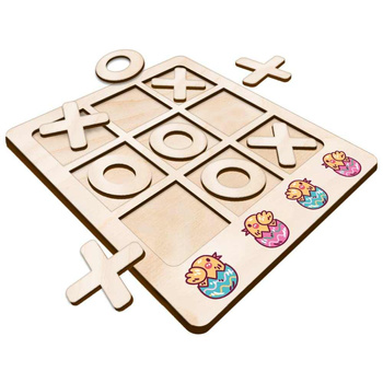 TIC TACK TOE GAME CHICKEN AND EGG
