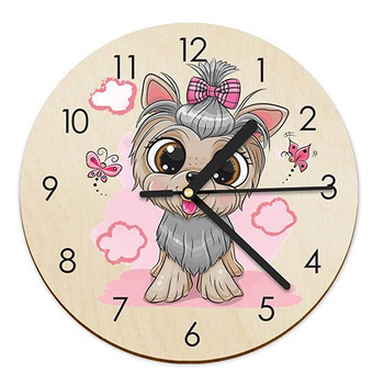 WOODEN WALL CLOCK FOR CHILDREN