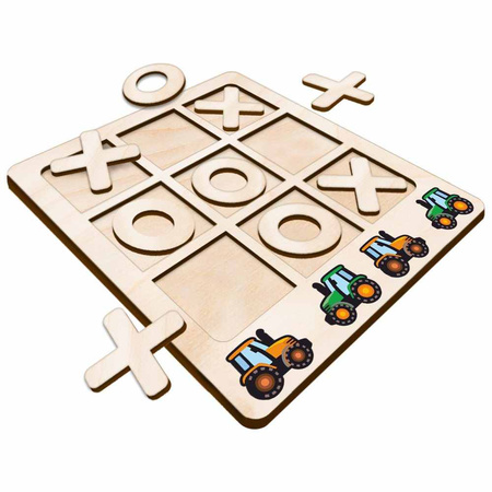TIC TACK TOE GAME TRACTOR