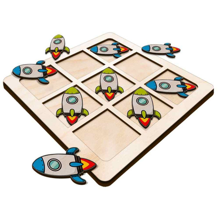 TIC TACK TOE GAME ROCKET