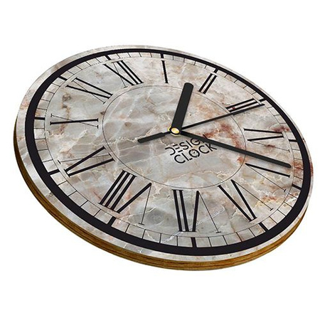  WALL CLOCK WOODEN CONCRETE