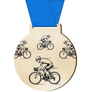 Sports medal cycling for the cyclist