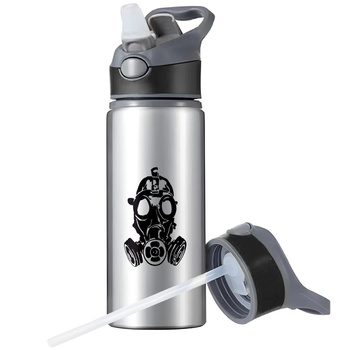 MUG SPORTS BOTTLE WATER BOTTLE WITH STRAW WITH HANDLE SURVIVAL