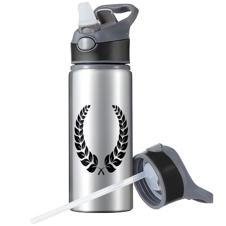 MUG SPORTS BOTTLE WATER BOTTLE WITH STRAW WITH HANDLE SURVIVAL 