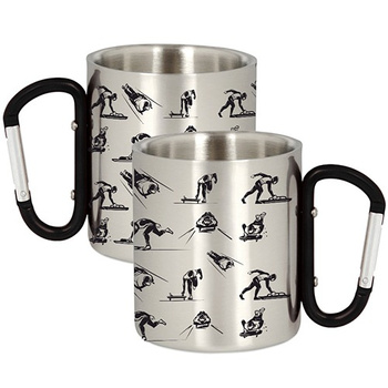 METAL MUG FOR A LUGGER SLEDDING