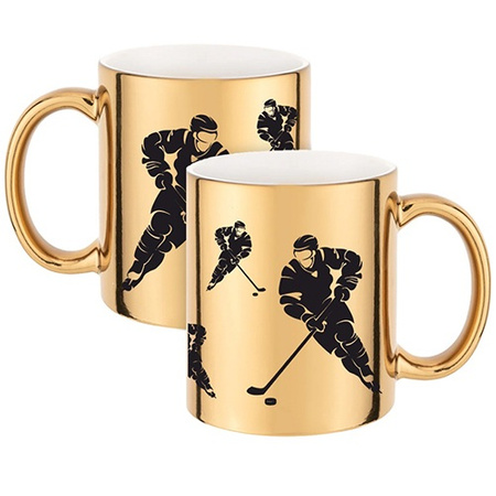 MUG FOR A HOCKEY PLAYER