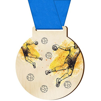 Sports medal handball for handball players