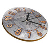  WALL CLOCK WOODEN CONCRETE