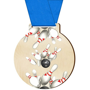 Medal sportowy bowling sportowy