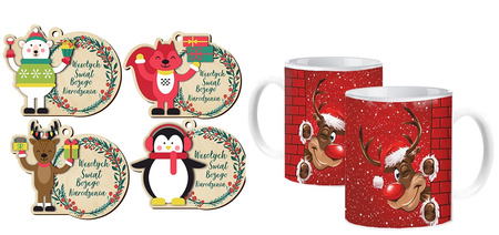 BASKET GIFT SET FOR SANTA'S DAY CHRISTMAS GIFT CHRISTMAS TREE CHRISTMAS BOX