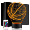 LAMPKA NOCNA LED Piłka do Kosza Koszykówka 3D + PILOT
