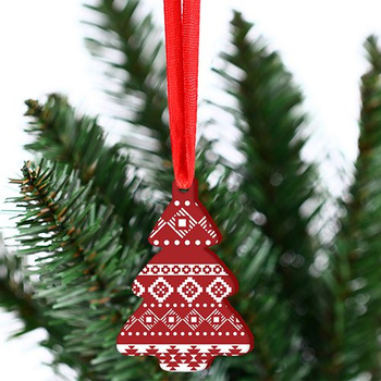 Acrylic bauble for the Christmas tree