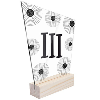 3 miejsce Statuetka sportowa strzelectwo sportowe dla strzelca