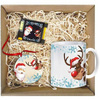 BASKET GIFT SET FOR SANTA'S DAY CHRISTMAS GIFT CHRISTMAS TREE CHRISTMAS BOX