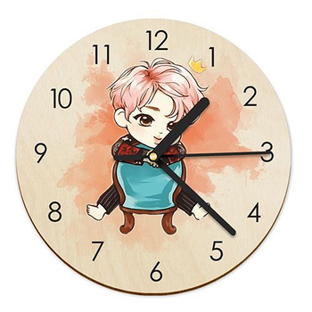 WOODEN WALL CLOCK FOR CHILDREN