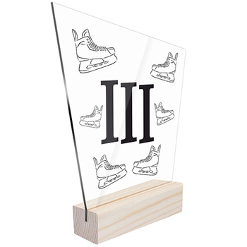 3rd place Sports statuette speed skating for a speed skating competitor