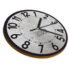  WALL CLOCK, WOODEN, LOFT, CONCRETE