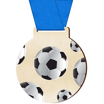 Football sports medal for football player