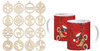 BASKET GIFT SET FOR SANTA'S DAY CHRISTMAS GIFT CHRISTMAS TREE CHRISTMAS BOX