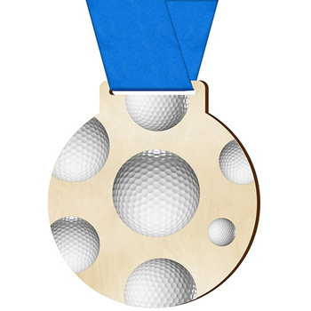 Medal sportowy golf dla golfisty