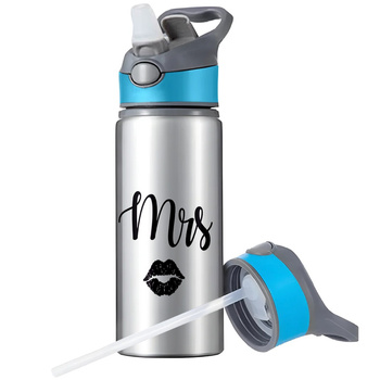 MUG SPORTS BOTTLE WATER BOTTLE WITH STRAW WITH HANDLE SURVIVAL