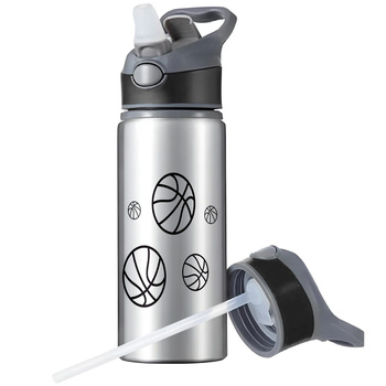MUG SPORTS BOTTLE WATER BOTTLE WITH STRAW WITH HANDLE SURVIVAL