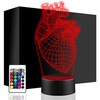 HEART LED NIGHT LAMP MEDICINE + REMOTE