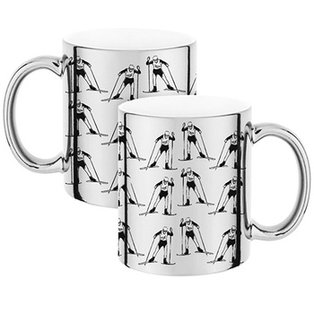 CROSS-COUNTRY SKI COMPETITOR'S MUG