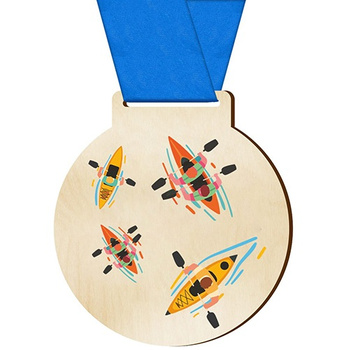 Medal sportowy wioślarstwo dla wioślarza