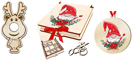 BASKET GIFT SET FOR SANTA'S DAY CHRISTMAS GIFT CHRISTMAS TREE CHRISTMAS BOX