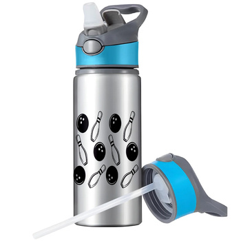 MUG SPORTS BOTTLE WATER BOTTLE WITH STRAW WITH HANDLE SURVIVAL