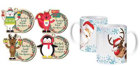 BASKET GIFT SET FOR SANTA'S DAY CHRISTMAS GIFT CHRISTMAS TREE CHRISTMAS BOX
