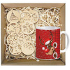 BASKET GIFT SET FOR SANTA'S DAY CHRISTMAS GIFT CHRISTMAS TREE CHRISTMAS BOX
