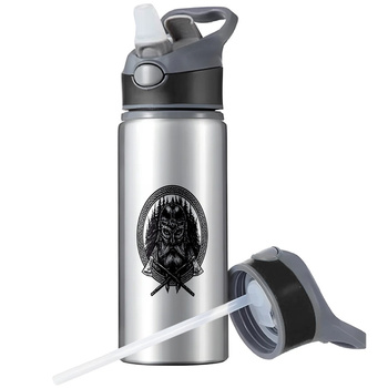 MUG SPORTS BOTTLE WATER BOTTLE WITH STRAW WITH HANDLE SURVIVAL