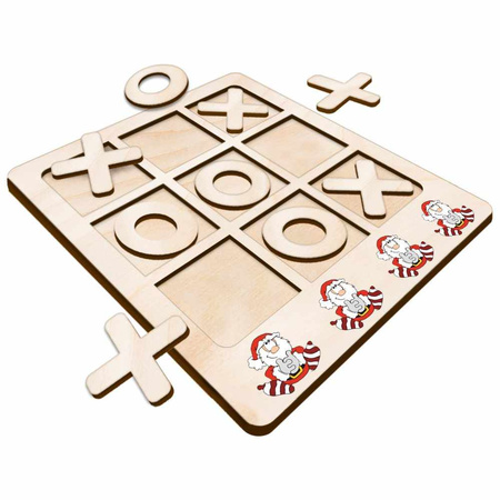 TIC TACK TOE GAME SANTA CLAUS