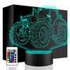  NIGHT LAMP Tractor Farm Tractor 3D LED + REMOTE CONTROL