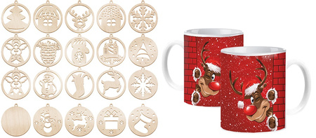 BASKET GIFT SET FOR SANTA'S DAY CHRISTMAS GIFT CHRISTMAS TREE CHRISTMAS BOX