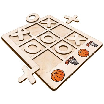 TIC TACK TOE GAME BALL AND BIN