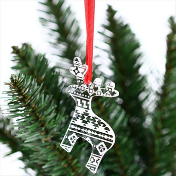 Acrylic bauble for the Christmas tree