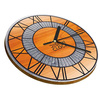 WALL CLOCK WOODEN CONCRETE