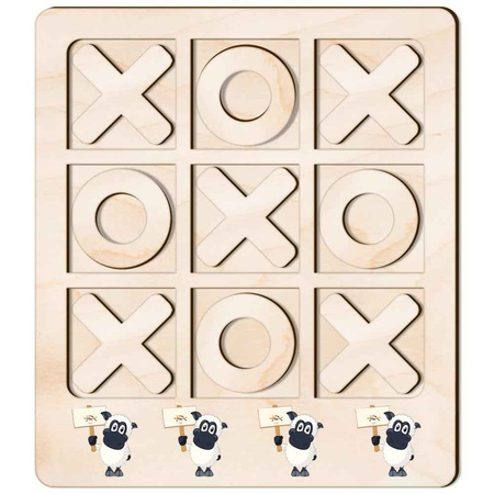 TIC TACK TOE GAME ARIES LAMP