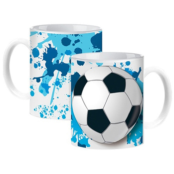 Football sports mug for a footballer