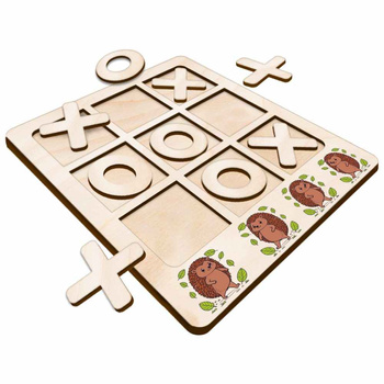 TIC TACK TOE GAME HEDGEHOG