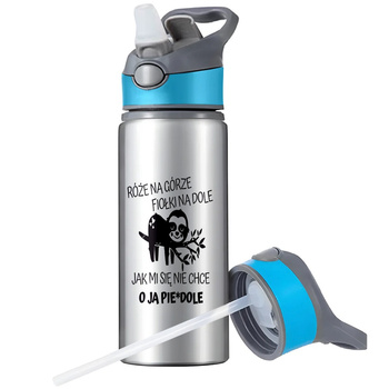 MUG SPORTS BOTTLE WATER BOTTLE WITH STRAW WITH HANDLE SURVIVAL