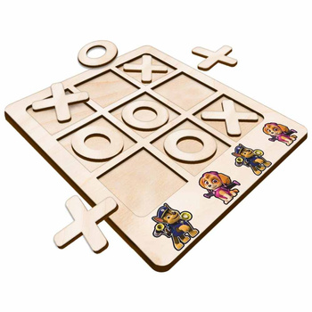 TIC TACK TOE GAME SKYE AND CHASE