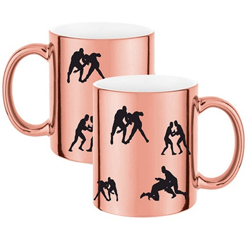 WRESTLING MUG FOR A PLAYER